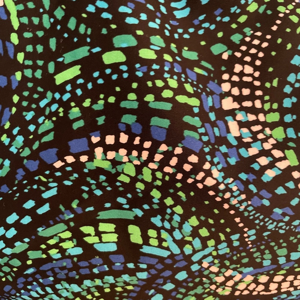 NWT Speedo Blue & Green Patterned Swimsuit - Picture 3 of 8